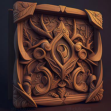 3D модель Игра Hearthstone (STL)